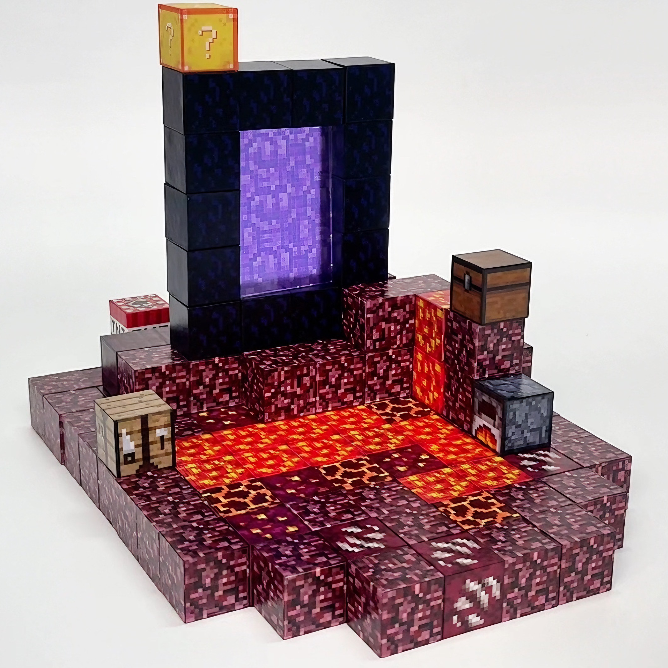 Onderwereld - 128 magnetische bouwblokken | Klegu