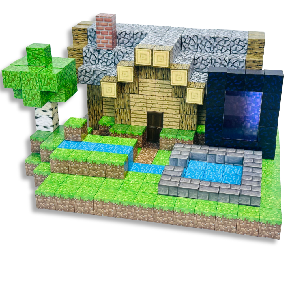 Villa - 510 magnetische bouwblokken | Klegu