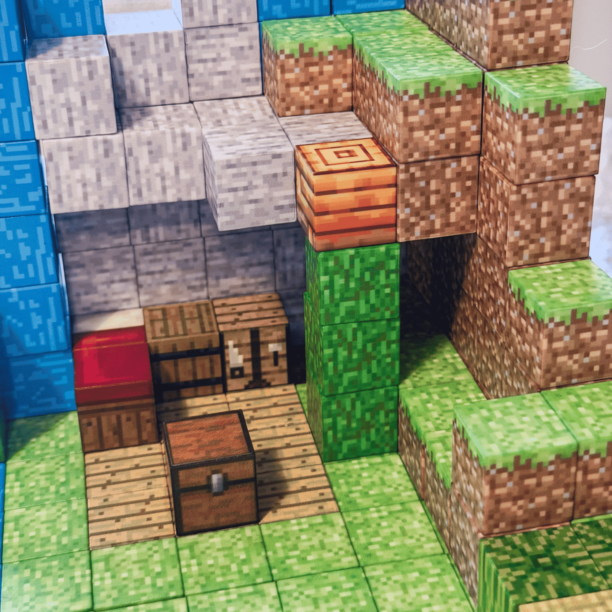 Jungle creek magnetische bouwblokken van Klegu - creatief speelgoed voor kinderen