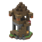 Uitkijktoren - 224 magnetische bouwblokken
