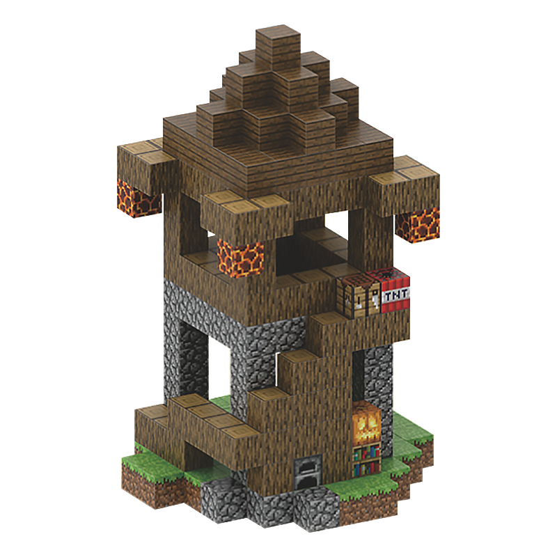Uitkijktoren - 224 magnetische bouwblokken