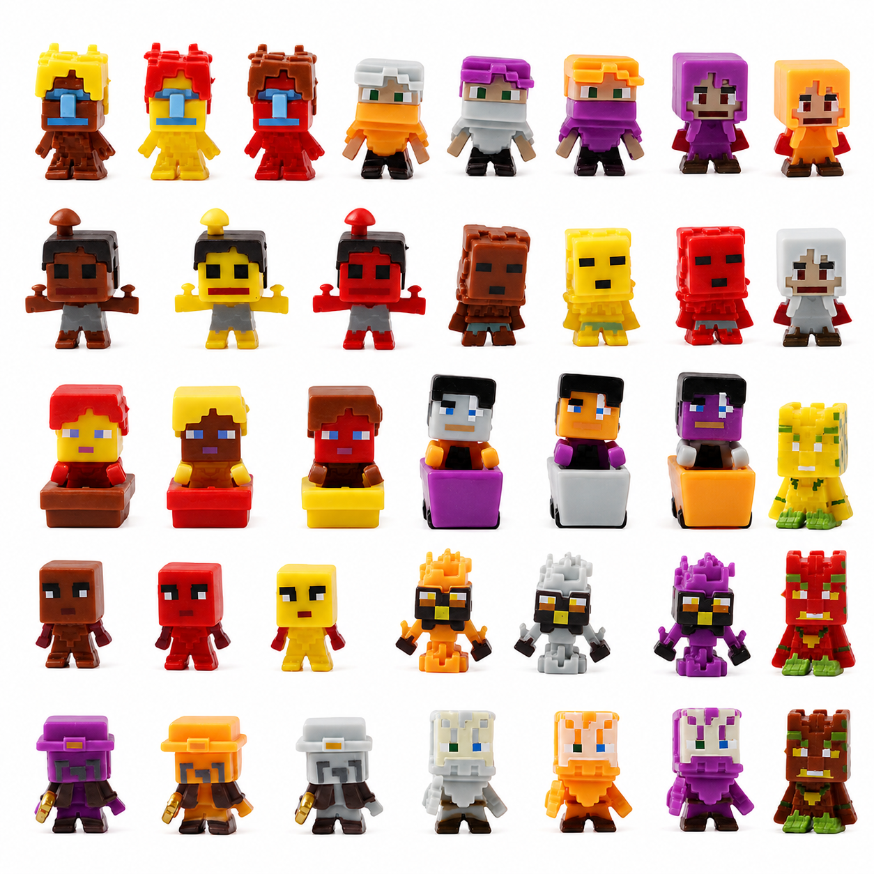 Minifigurenset - 36 delig