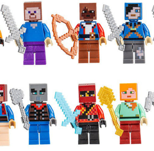 Gratis minifiguren en opbergzakje