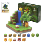 Waterval - 128 magnetische bouwblokken