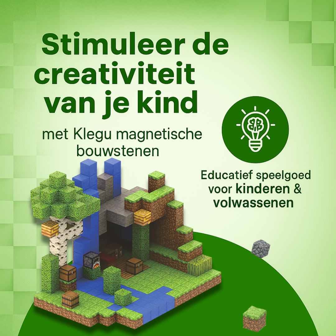 Jungle creek - 300 magnetische bouwblokken