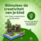 Boerderij - 212 magnetische bouwblokken