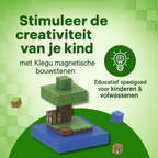 Mini eiland - 38 magnetische bouwblokken