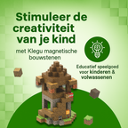 Uitkijktoren - 224 magnetische bouwblokken