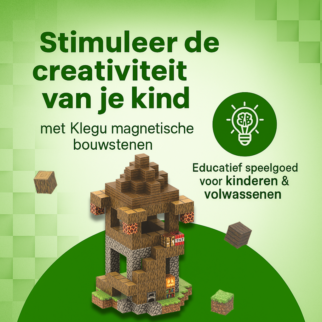 Uitkijktoren - 224 magnetische bouwblokken