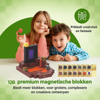 Onderwereld - 128 magnetische bouwblokken