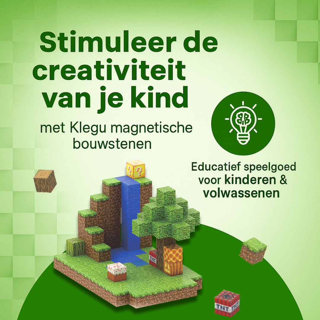 Waterval - 128 magnetische bouwblokken