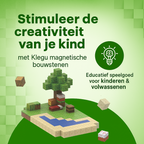 Strand - 128 magnetische bouwblokken