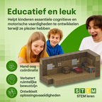 Luxe blokhut - 80 magnetische bouwblokken