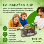 Sneeuwhut - 128 magnetische bouwblokken