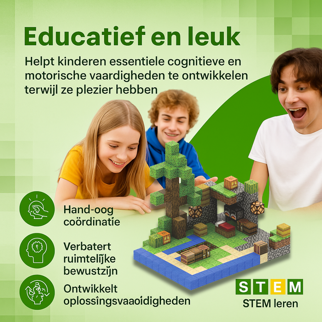 Boerderij - 212 magnetische bouwblokken
