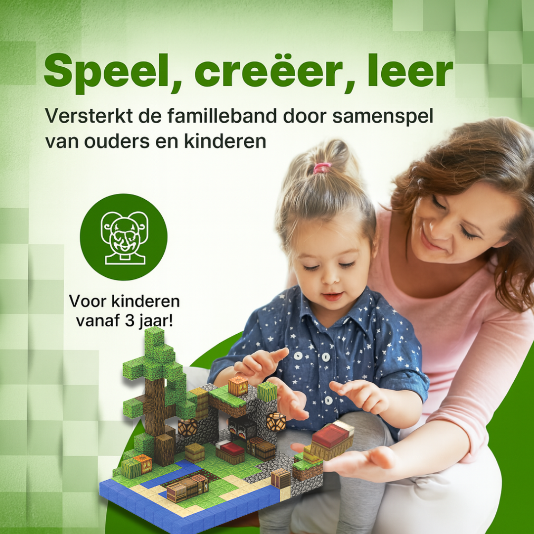 Boerderij - 212 magnetische bouwblokken