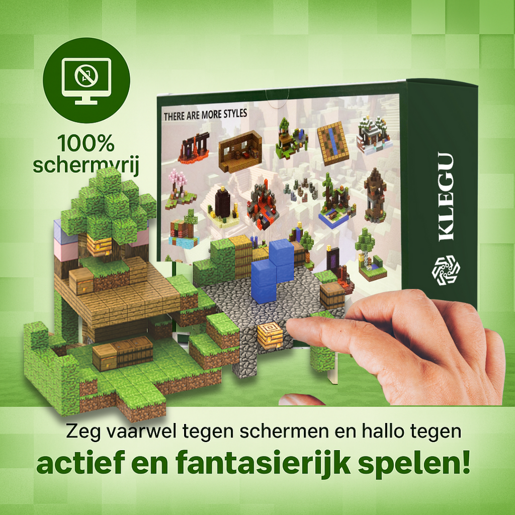 Boomhut - 216 magnetische bouwblokken