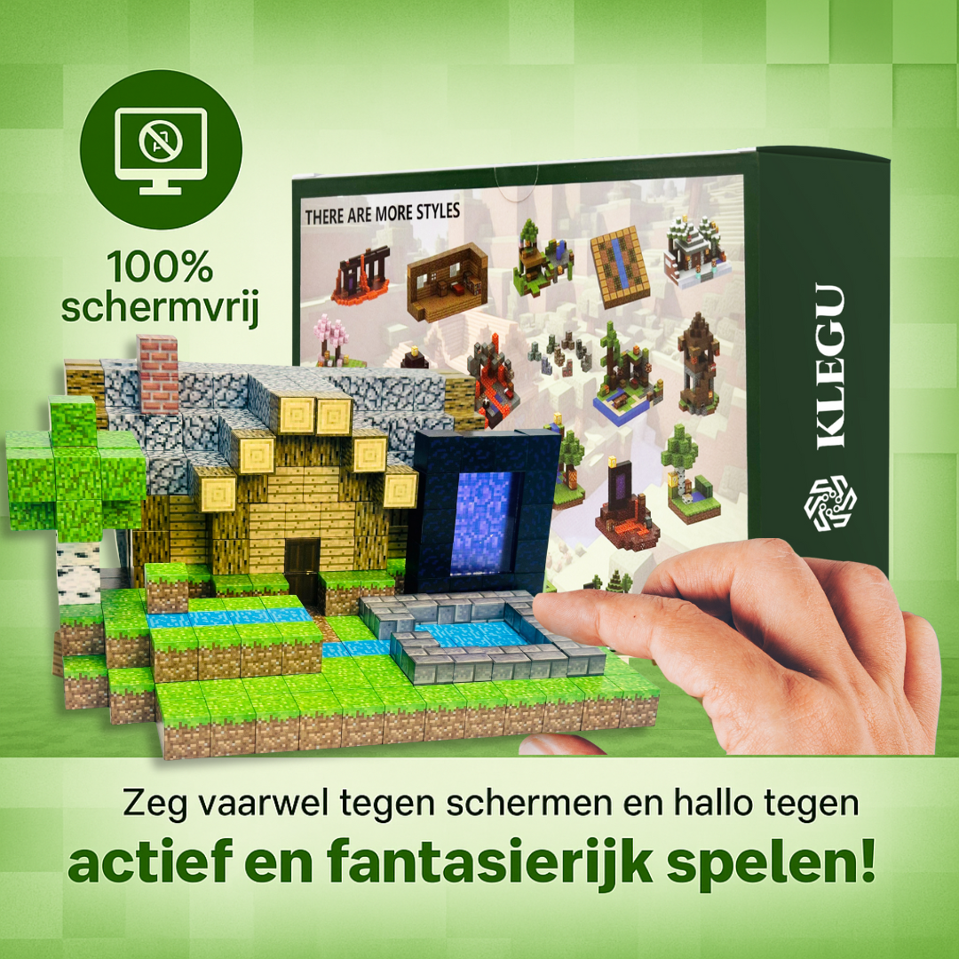 Villa - 510 magnetische bouwblokken