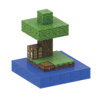 Mini eiland - 38 magnetische bouwblokken