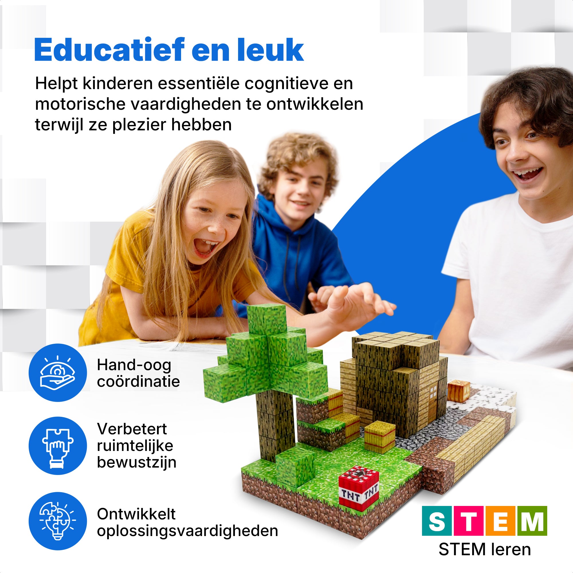 Huis van het dorpshoofd - 192 magnetische bouwblokken