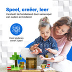 Huis van het dorpshoofd - 192 magnetische bouwblokken