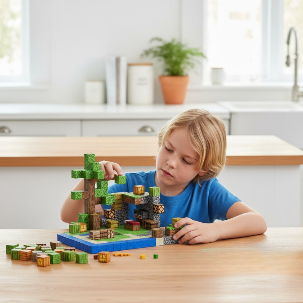 Boerderij - 212 magnetische bouwblokken | Klegu