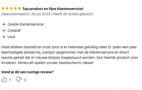 Review foto van Anoniem