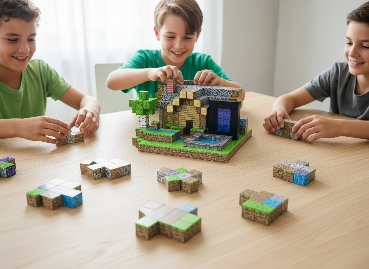 Villa - 510 magnetische bouwblokken | Klegu